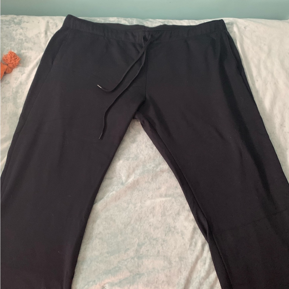 Nike black fleece lined pants size 2X